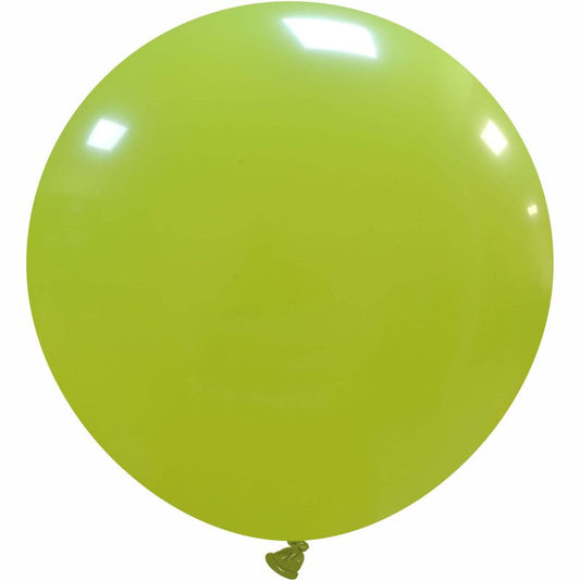 Cattex 40" Round Lime Latex Balloon – (1 Piece)