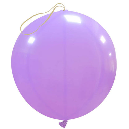 Cattex 18" Punch Ball Lavender Latex Balloons – (Pack of 10)