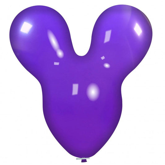 Cattex 30" Mouse Purple Latex Balloon – (1 Piece)