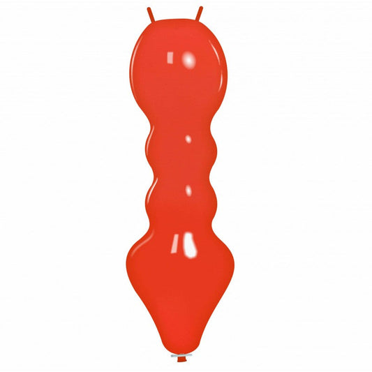 Cattex 51" Caterpillar Red Latex Balloon – (1 Piece)
