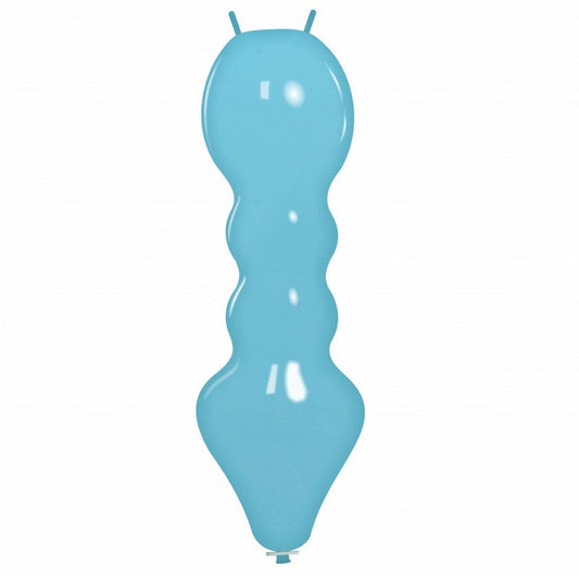 Cattex 51" Caterpillar Sky Blue Latex Balloon – (1 Piece)
