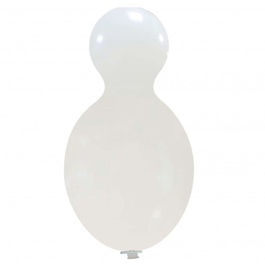 Cattex 59" Doll White Latex Balloon – (1 Piece)
