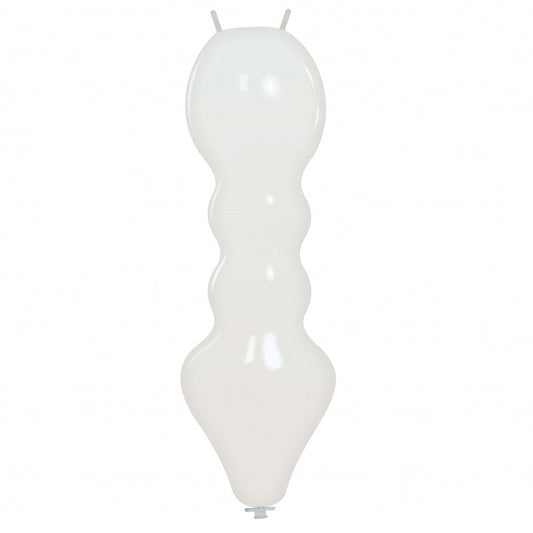 Cattex 51" Caterpillar White Latex Balloon – (1 Piece)