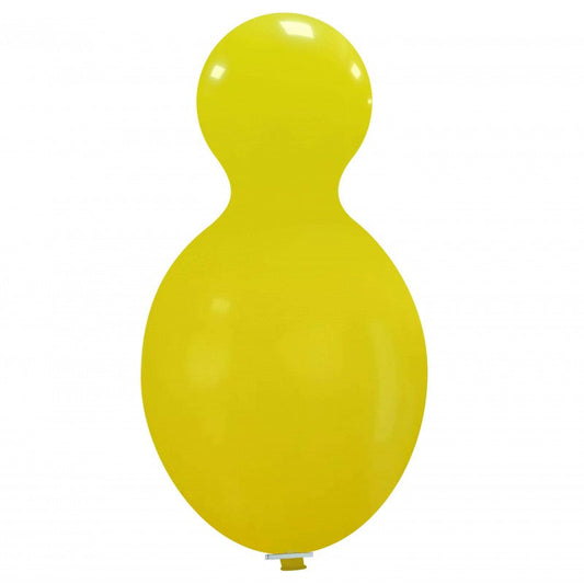 Cattex 59" Doll Yellow Latex Balloon – (1 Piece)