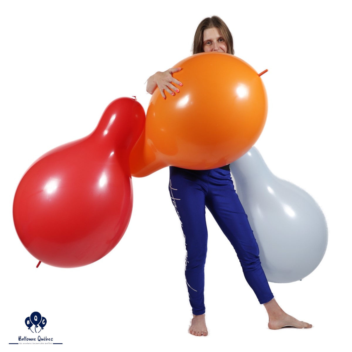 Decomex 18" Linking Standard & Clear Quantity Discount balloon