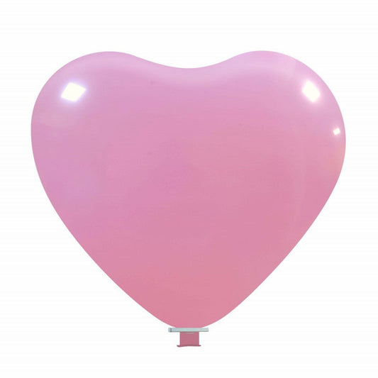 Cattex 55" Heart Pink Latex Balloon – (1 Piece)